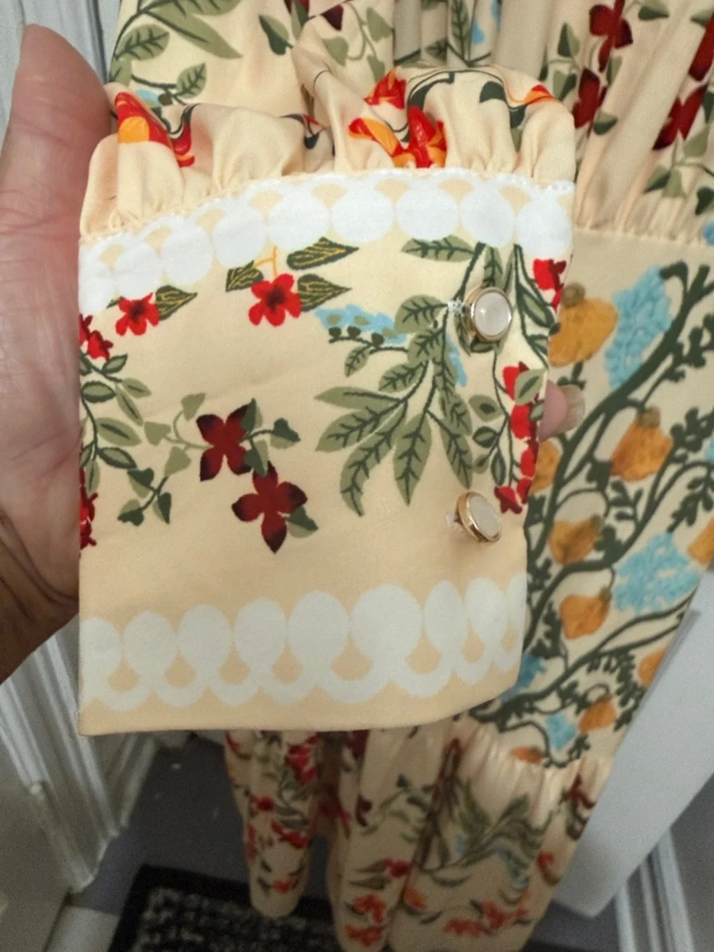 Joule+SEPIA floral print dress - Picture 3 of 5